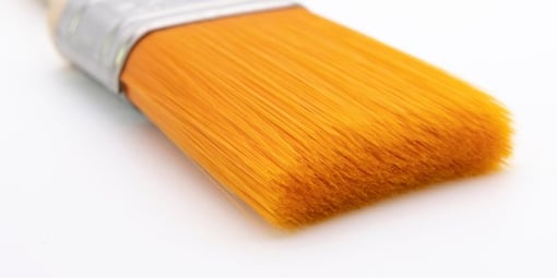 Synthetic Paint brush bristle close up | Decorating Tools | Univar SC